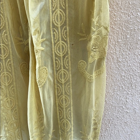 Desert yellow boho dress. - Picture 6 of 8